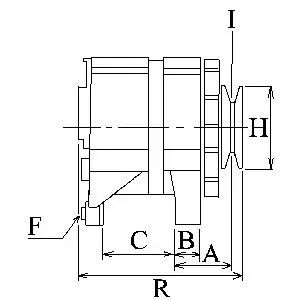 Handler.Part Alternator HC-Cargo 111739 2