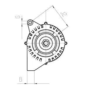 Handler.Part Alternator HC-Cargo 114157 5