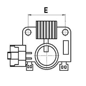 Handler.Part Alternator regulator HC-Cargo 230260 3