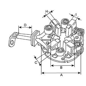 Handler.Part Holder, carbon brushes HC-Cargo 235024 2