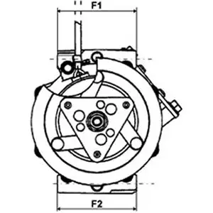 Handler.Part Compressor, air conditioning HC-Cargo 240064 5