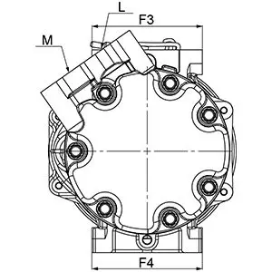 Handler.Part Compressor, air conditioning HC-Cargo 240230 7