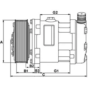 Handler.Part Compressor, air conditioning HC-Cargo 240249 4