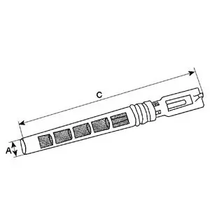 Handler.Part Expansion valve, air conditioning HC-Cargo 260187 2