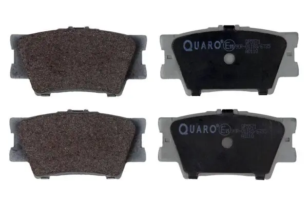 Handler.Part Brake pad set, disc brake QUARO QP5571 1