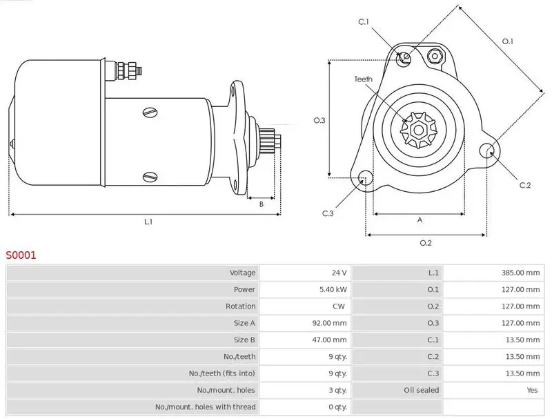 Handler.Part Starter AS-PL S0001 5