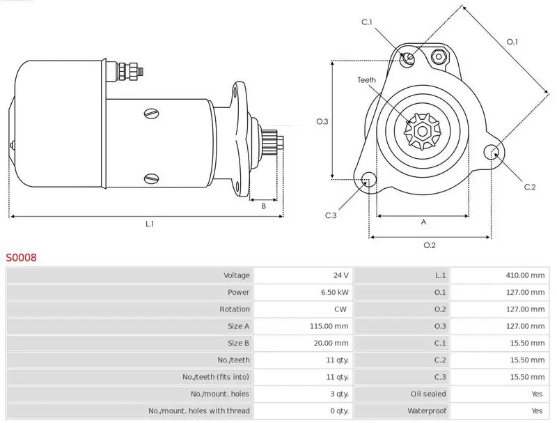 Handler.Part Starter AS-PL S0008 5