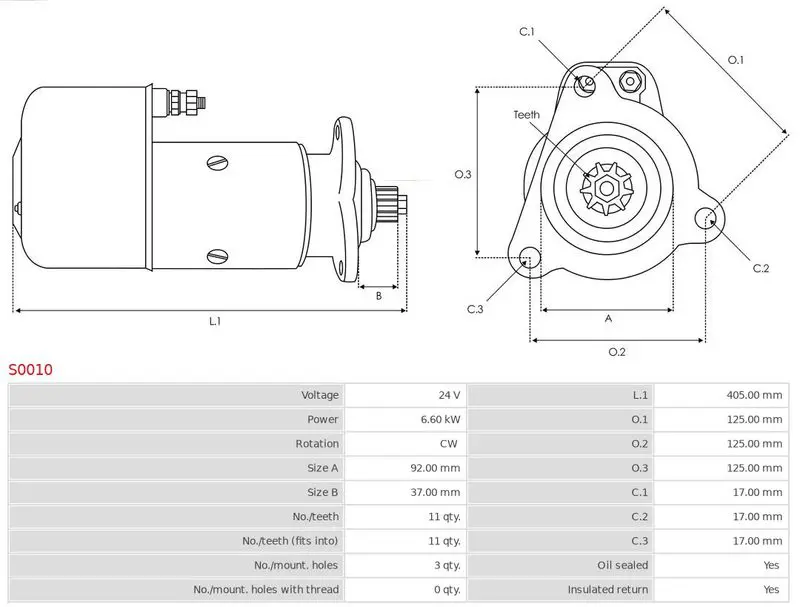 Handler.Part Starter AS-PL S0010 5