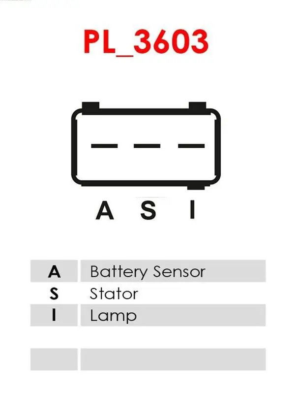 Handler.Part Alternator regulator AS-PL ARE9004 4