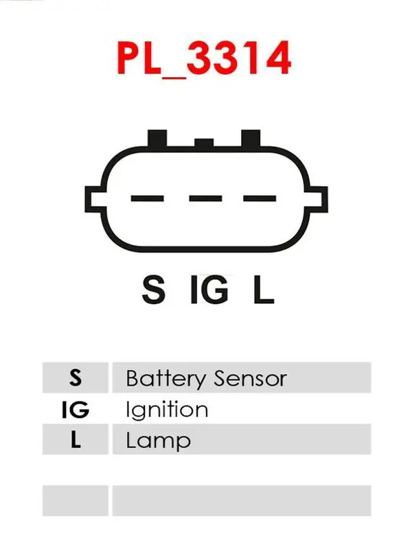 Handler.Part Alternator regulator AS-PL ARE6031 4