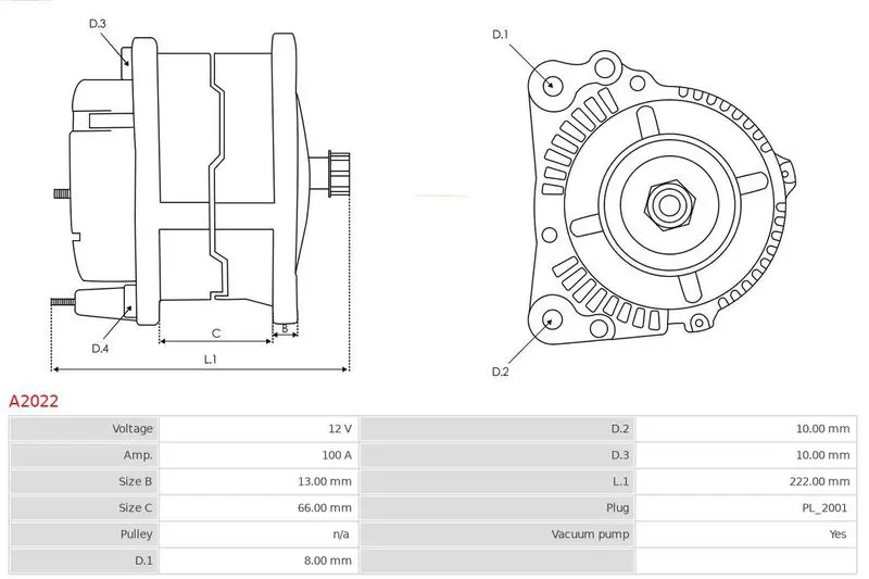 Handler.Part Alternator AS-PL A2022 5