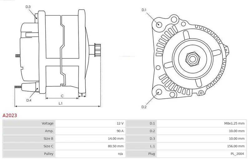 Handler.Part Alternator AS-PL A2023 5