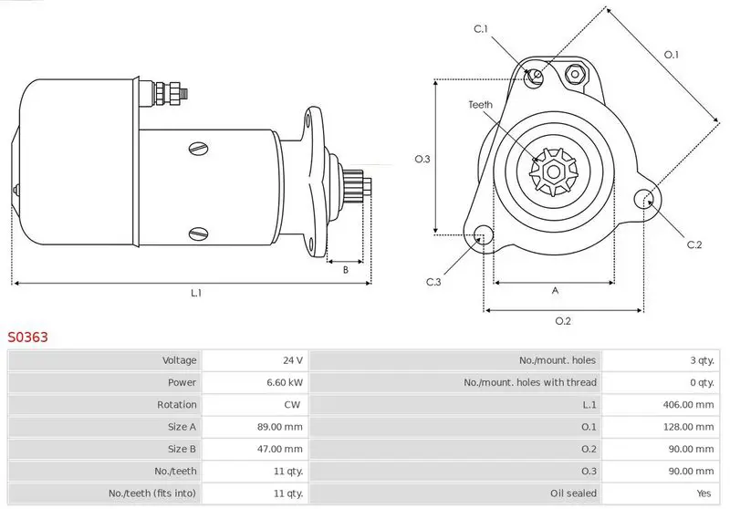 Handler.Part Starter AS-PL S0363 5