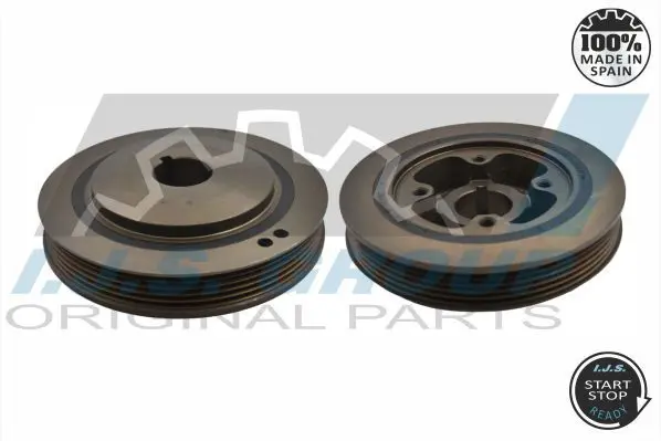 Handler.Part Belt pulley, crankshaft IJS GROUP 171048 1