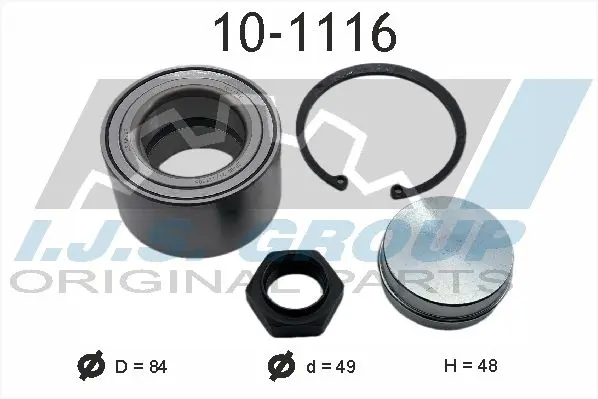 Handler.Part Wheel bearing kit IJS GROUP 101116 1