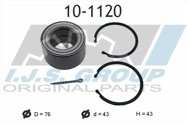 Handler.Part Wheel bearing kit IJS GROUP 101120 1