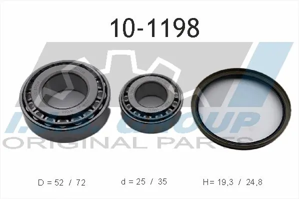 Handler.Part Wheel bearing kit IJS GROUP 101198 1