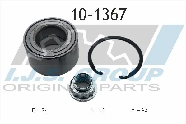 Handler.Part Wheel bearing kit IJS GROUP 101367 1