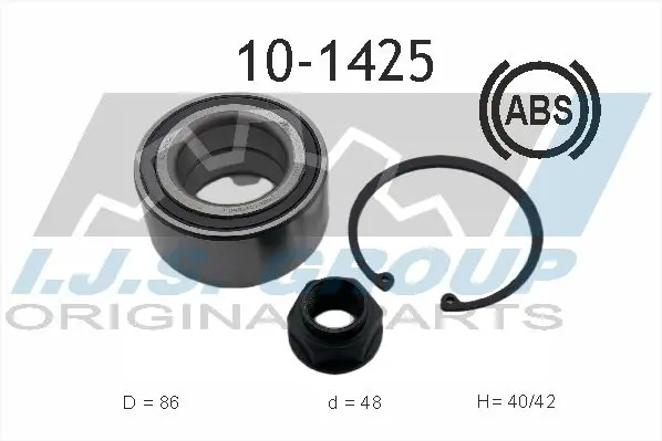 Handler.Part Wheel bearing kit IJS GROUP 101425 1