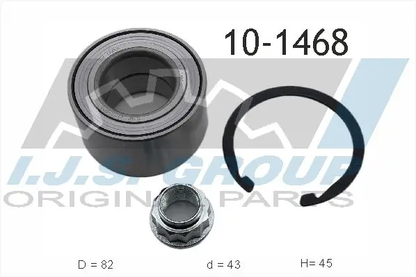 Handler.Part Wheel bearing kit IJS GROUP 101468 1