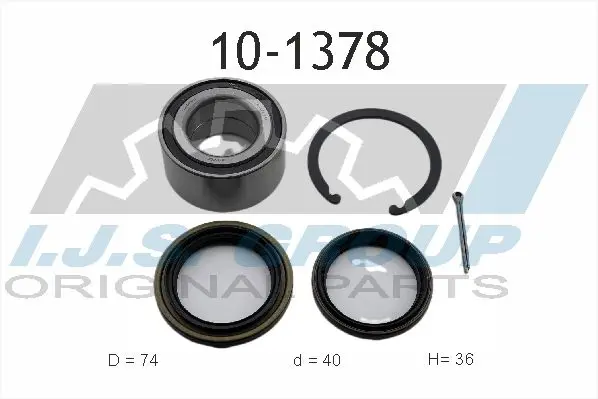 Handler.Part Wheel bearing kit IJS GROUP 101378 1