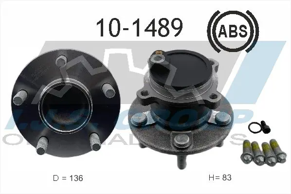 Handler.Part Wheel bearing kit IJS GROUP 101489 1