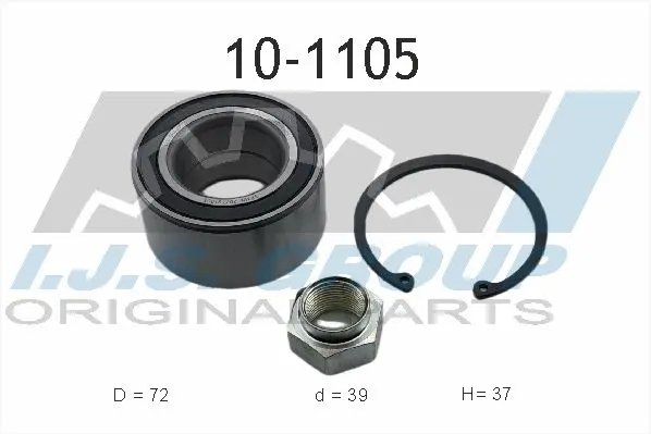 Handler.Part Wheel bearing kit IJS GROUP 101105 1