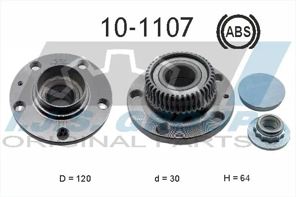 Handler.Part Wheel bearing kit IJS GROUP 101107 1