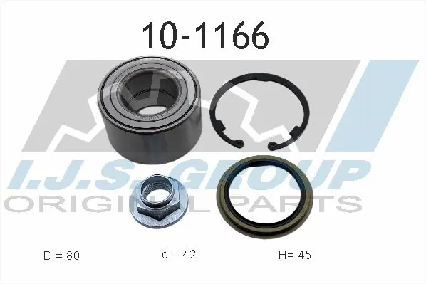 Handler.Part Wheel bearing kit IJS GROUP 101166 1