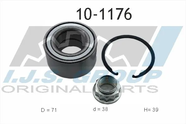 Handler.Part Wheel bearing kit IJS GROUP 101176 1