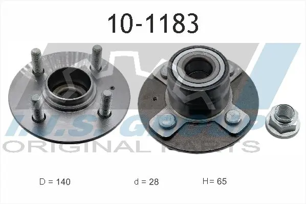 Handler.Part Wheel bearing kit IJS GROUP 101183 1