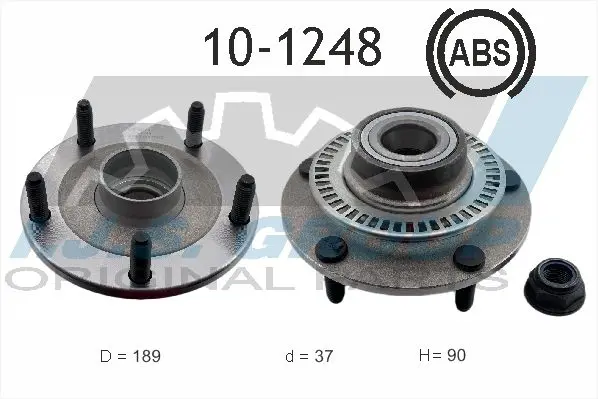 Handler.Part Wheel bearing kit IJS GROUP 101248 1