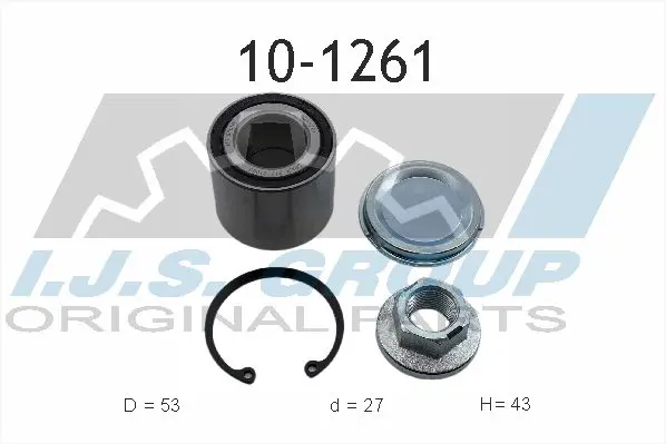 Handler.Part Wheel bearing kit IJS GROUP 101261 1