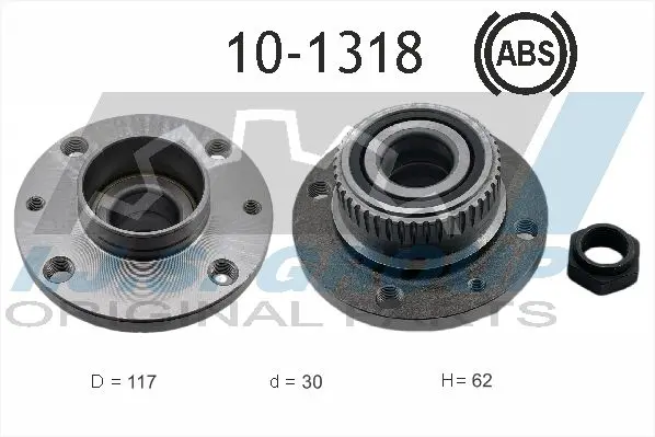 Handler.Part Wheel bearing kit IJS GROUP 101318 1