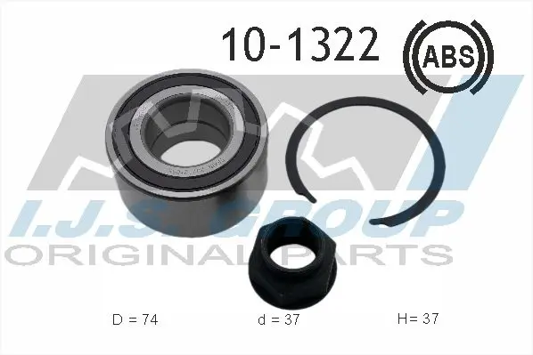 Handler.Part Wheel bearing kit IJS GROUP 101322 1