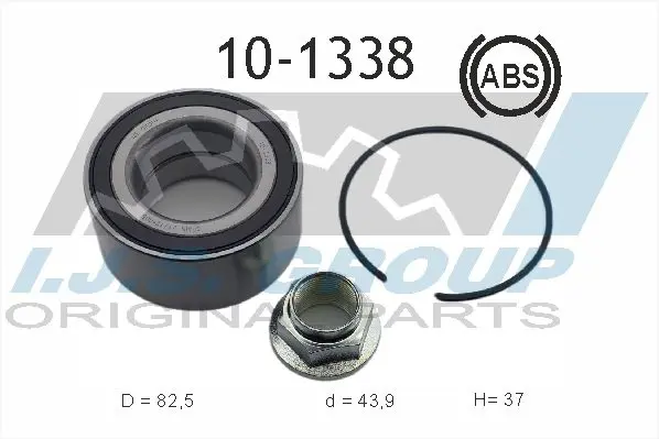 Handler.Part Wheel bearing kit IJS GROUP 101338 1