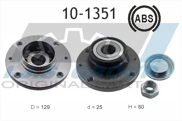 Handler.Part Wheel bearing kit IJS GROUP 101351 1