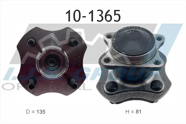 Handler.Part Wheel bearing kit IJS GROUP 101365 1