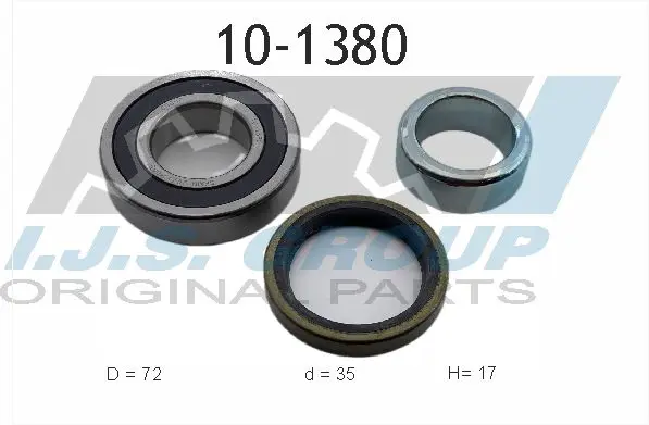 Handler.Part Wheel bearing kit IJS GROUP 101380 1