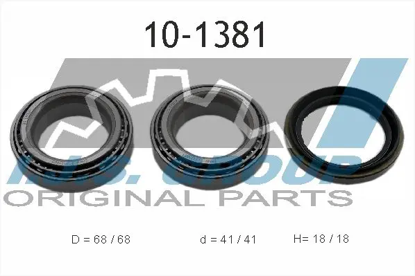 Handler.Part Wheel bearing kit IJS GROUP 101381 1