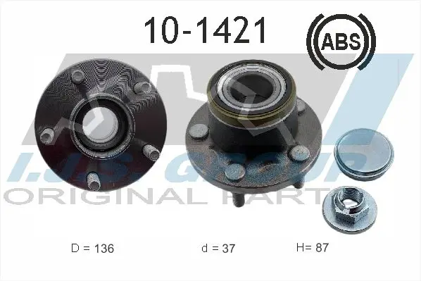 Handler.Part Wheel bearing kit IJS GROUP 101421 1