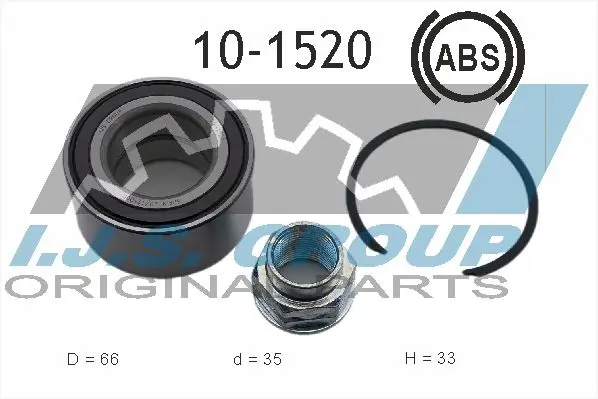 Handler.Part Wheel bearing kit IJS GROUP 101520 1