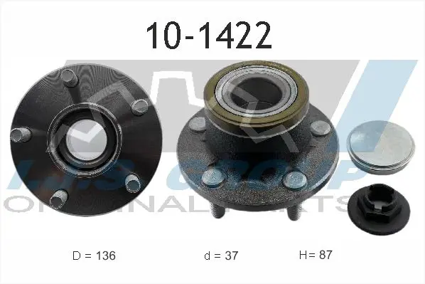 Handler.Part Wheel bearing kit IJS GROUP 101422 1