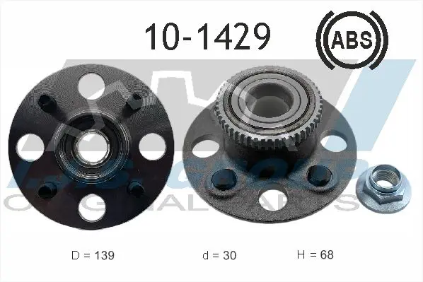 Handler.Part Wheel bearing kit IJS GROUP 101429 1