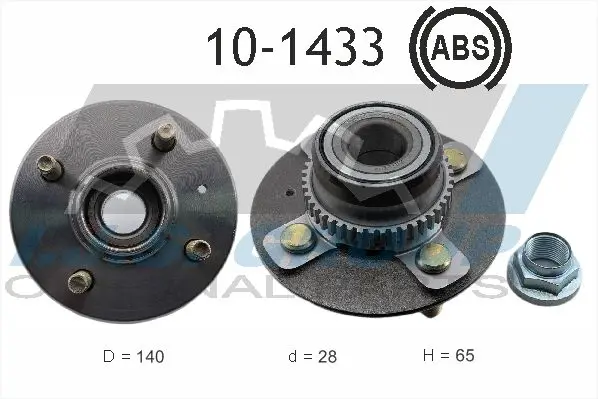 Handler.Part Wheel bearing kit IJS GROUP 101433 1