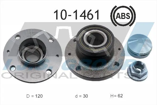 Handler.Part Wheel bearing kit IJS GROUP 101461 1