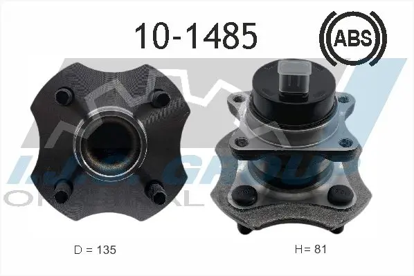 Handler.Part Wheel bearing kit IJS GROUP 101485 1