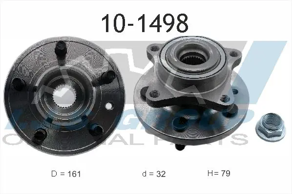 Handler.Part Wheel bearing kit IJS GROUP 101498 1