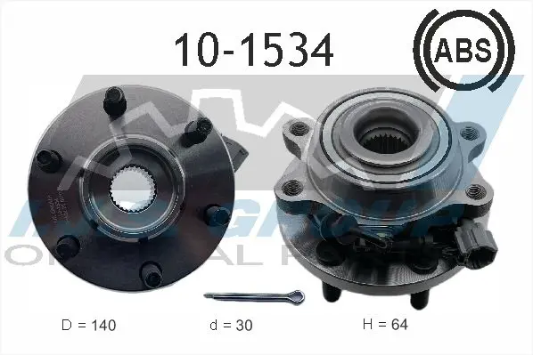 Handler.Part Wheel bearing kit IJS GROUP 101534 1