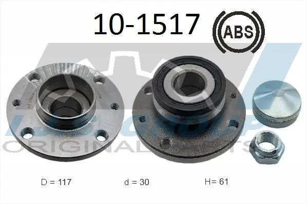 Handler.Part Wheel bearing kit IJS GROUP 101517 1